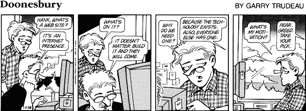 Doonesbury sums up the web