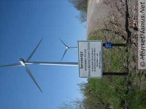 New windmills company sign