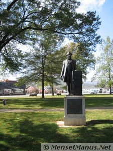 The Scopes Trial sign