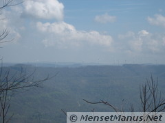 View of windmills