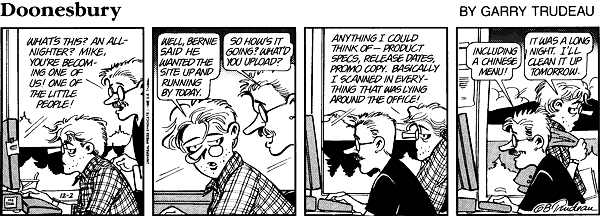 Doonesbury sums up the web