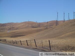 Windmills in decrepit disrepair