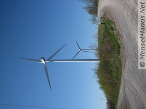 New windmills, fork in roads